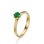 Pierścionek zaręczynowy z szmaragdem AJPZ_011